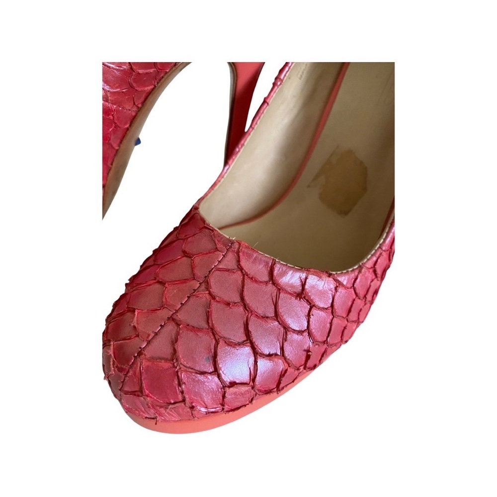 ParVous By You - Hand Made Shoes - Pink Leather - Stiletto Pumps Size 51/2 - 6 - Picture 13 of 17